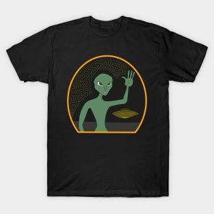 Green Alien T-Shirt